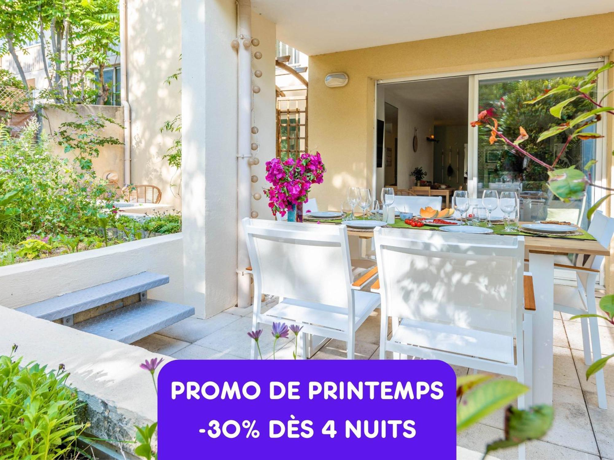 Bao Location - Ideal Pro & Groupe - Calme - Lumineux - Wifi - Terrasse - Jardin - Plage A 2Km - Proche Centre Ville, Gare, Commerces - Parking Prive Toulon Dış mekan fotoğraf